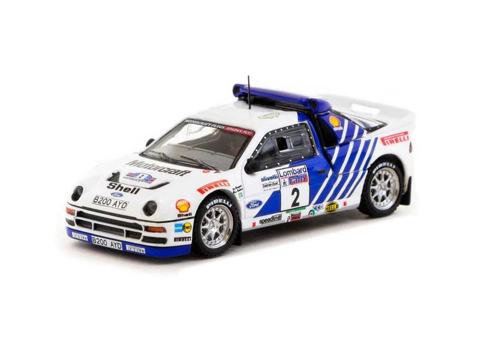 Ford RS200 #2 RAC Rally 1986 - 1/64 Tarmac