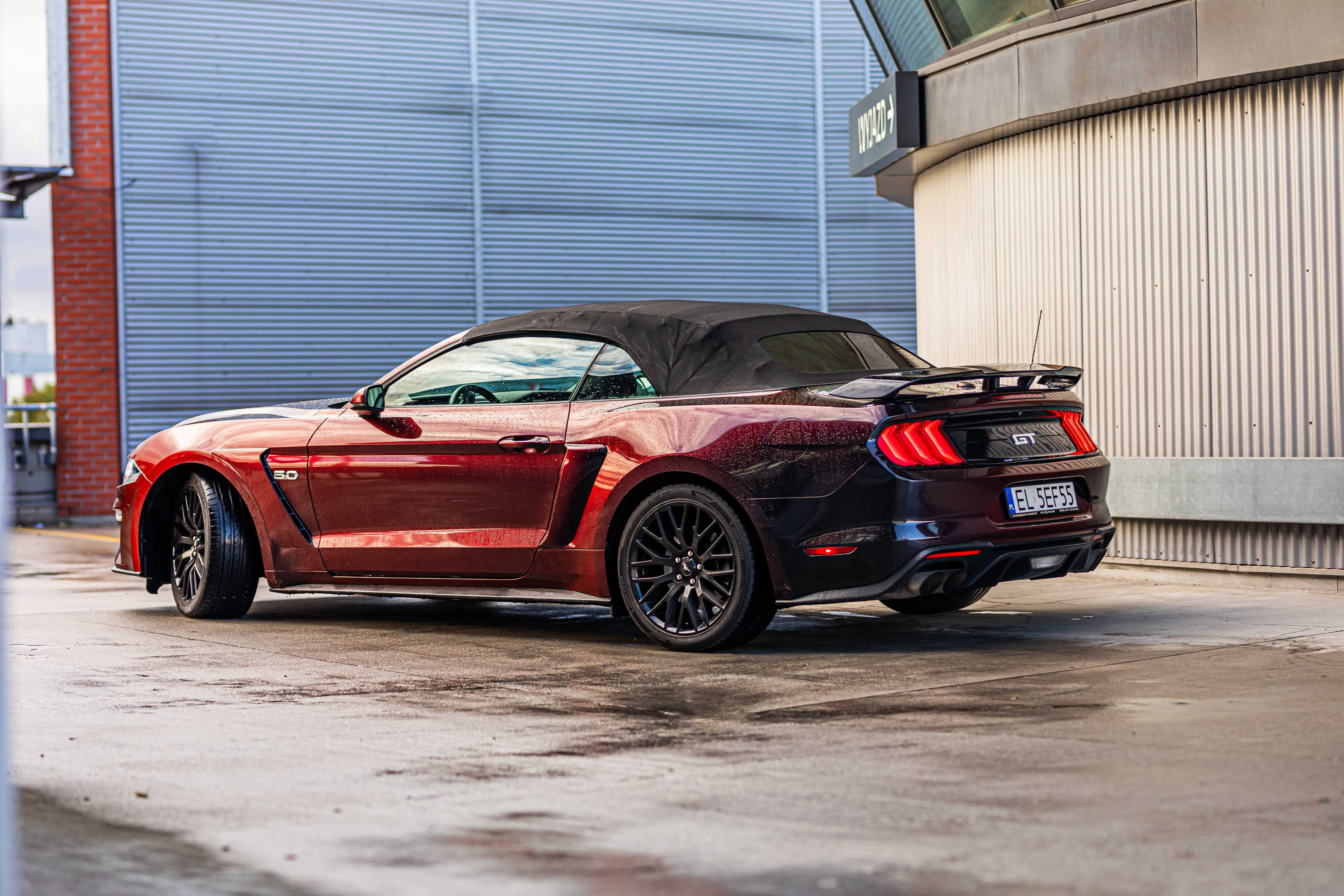 Ślubny Ford Mustang GT Cabrio 2019r.