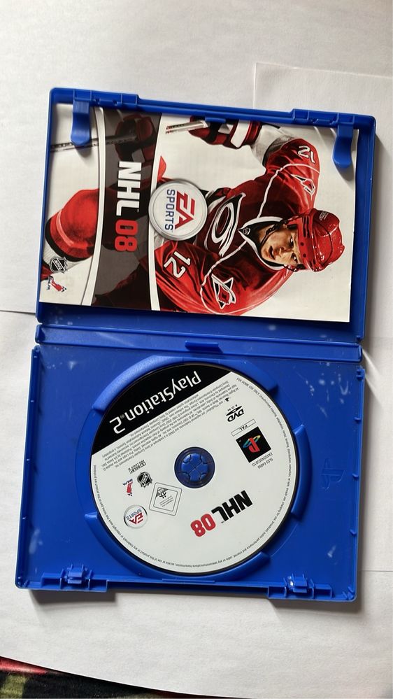 gra na ps2 nhl 08