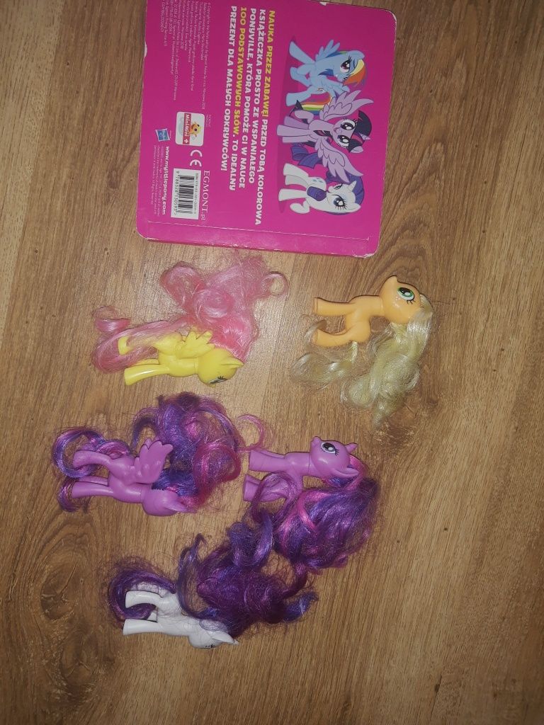 My little pony figurki kucyki pony zabawka książka figurka