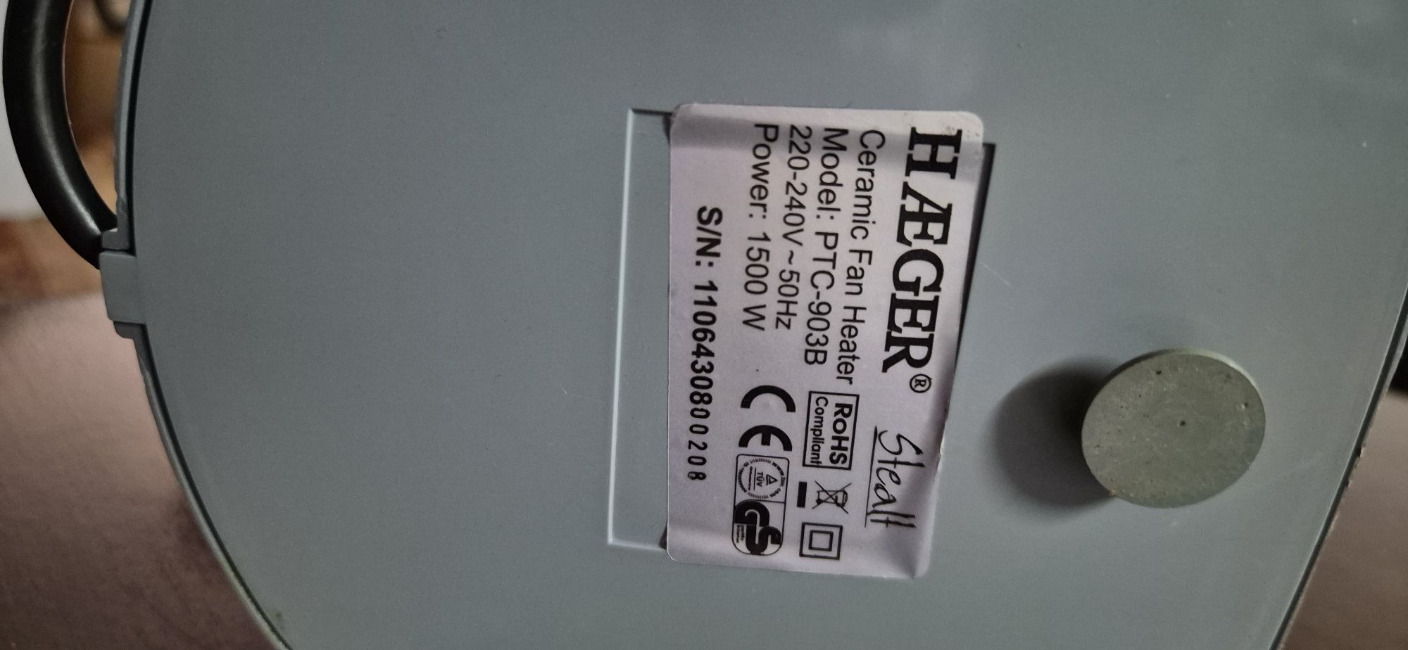 Termoventilador 1500W
