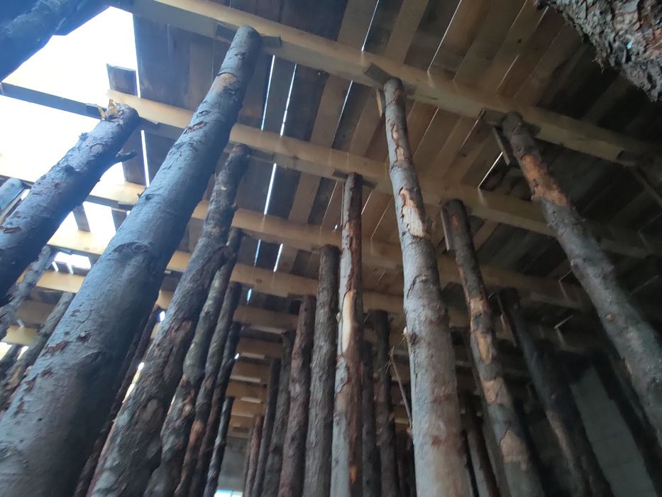 Stempel, paliki, ogrodzenie tymczasowe, płot