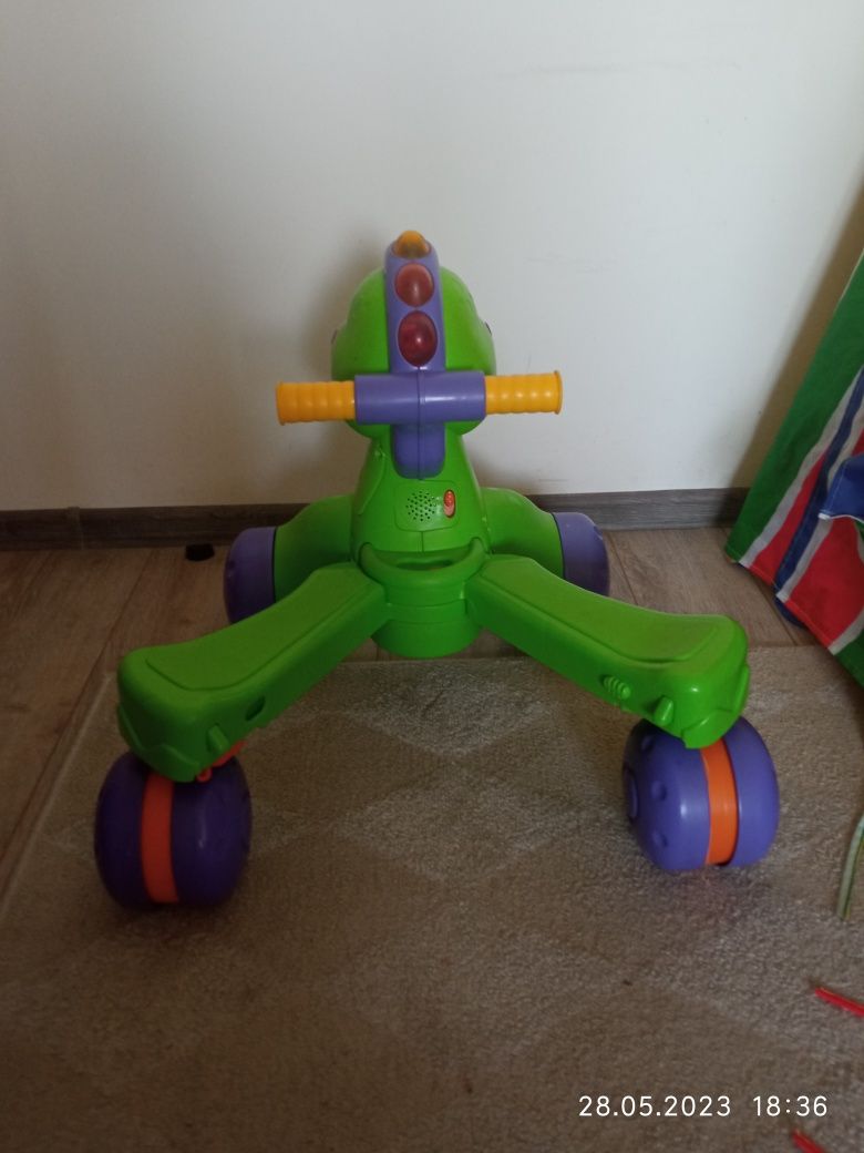 Каталка , ходунці, ходунки fisher price дракончик