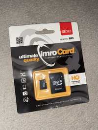 Karta pamieci IMRO MicroSD + adapter 2GB