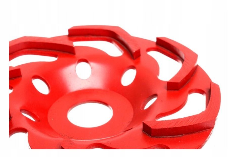 Diamentowa Tarcza Garnkowa Do Szlifowania Betonu 125Mm Red L-Shape