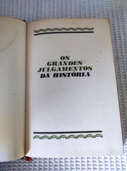 Livro , os grandes julgamentos