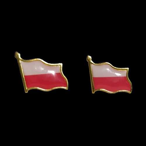 Broszka  PIN, ZNACZEK  Flaga Polski