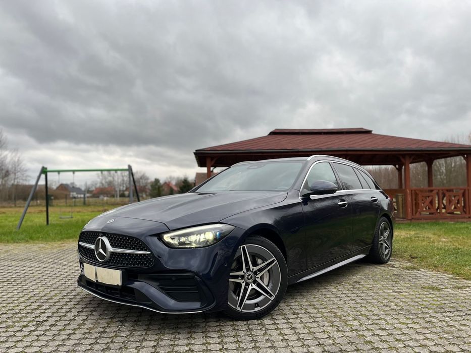 Mercedes-Benz Klasa C 300cdi265KM AMG LINE ACC Kamery360*Ambiente Virtual Keyless go ZAMIANA