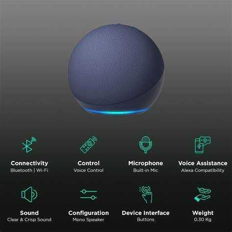 Echo Dot Alexa — smart speaker com som potente e funções inteligentes