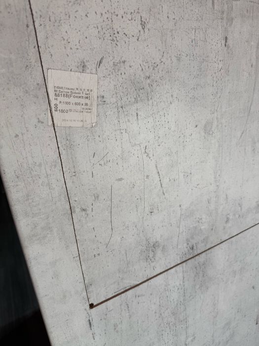 Стільниця сіра, (бетон) столешня