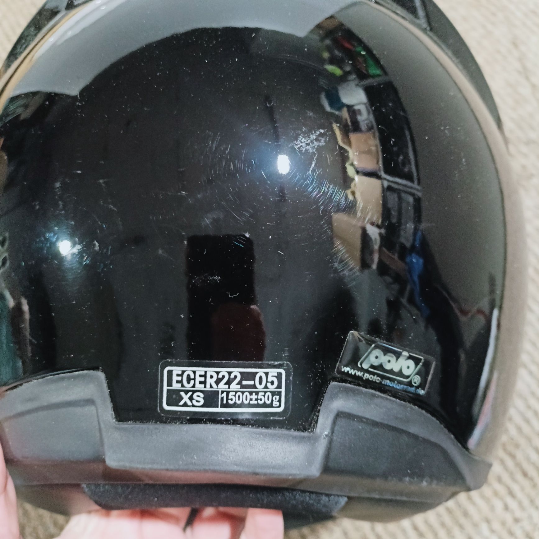 Kask motocyklowy NEXO ECR22-05 Polo,blenda.