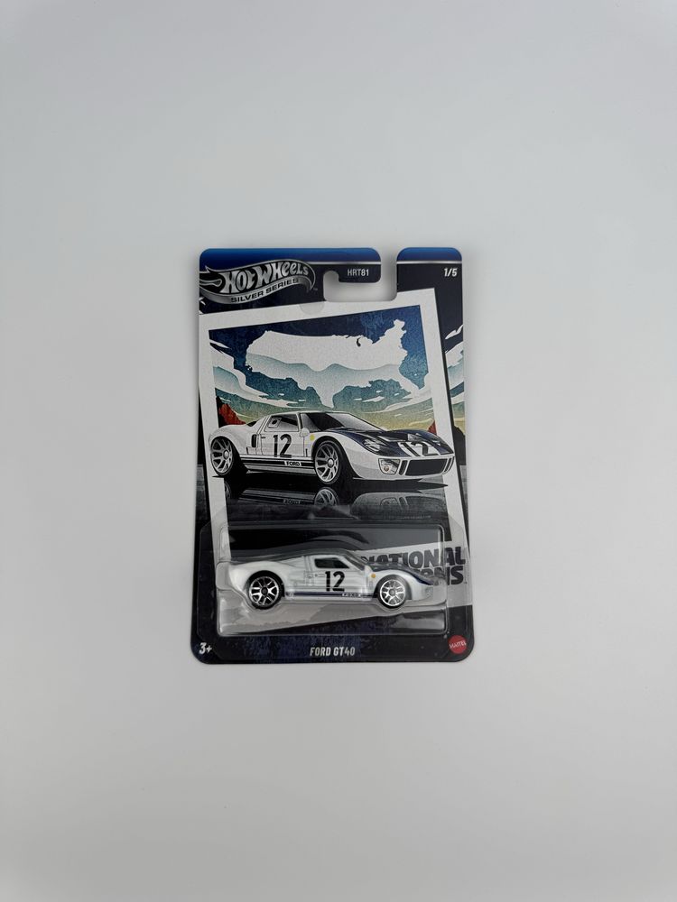 Hot Wheels National Icons Silver Series zestaw 5 aut
