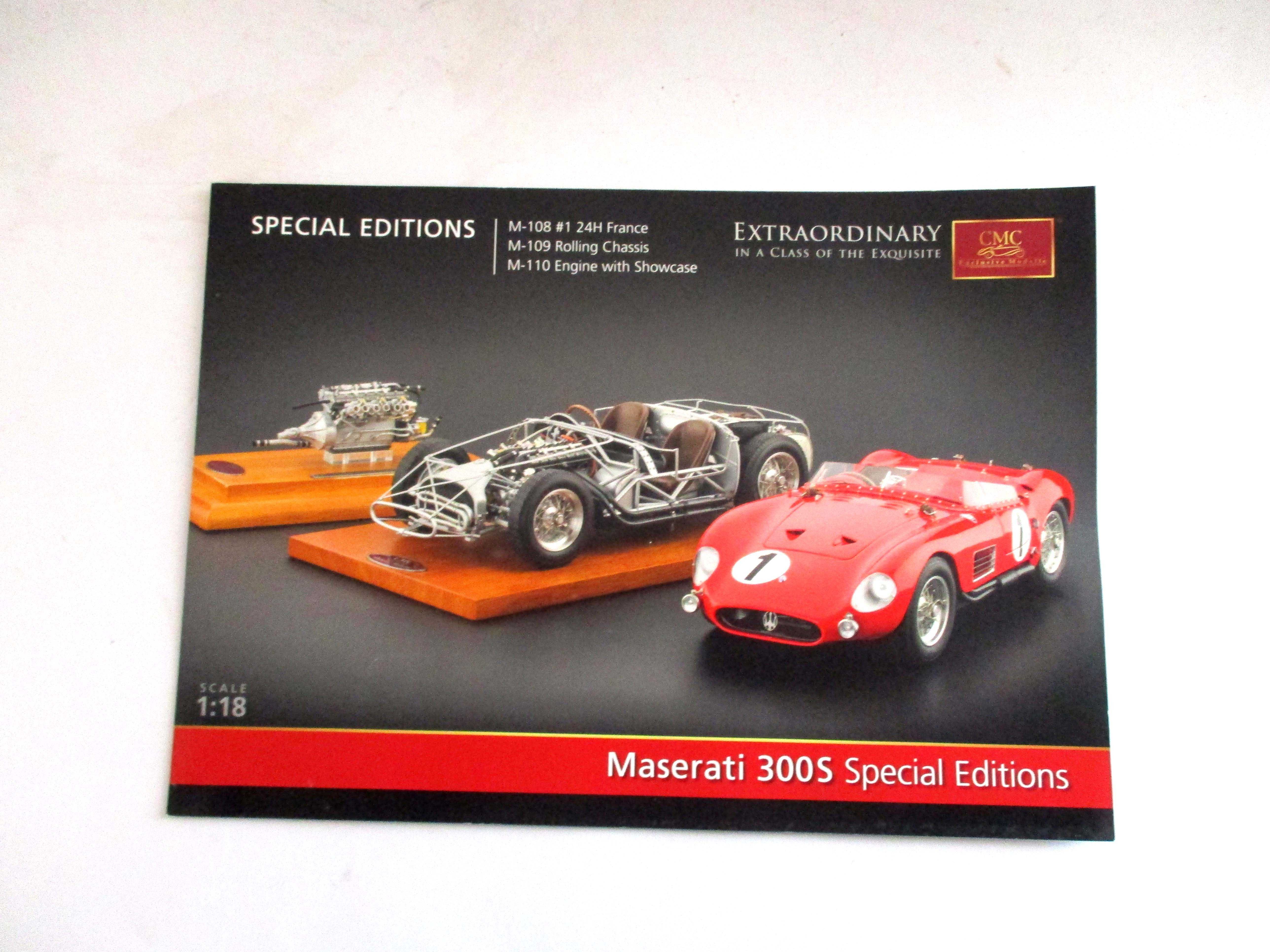 Catálogos/ Brochura de carros miniatura