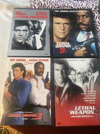 Lethal Weapon / Zabójcza Broń wszystkie części - DVD