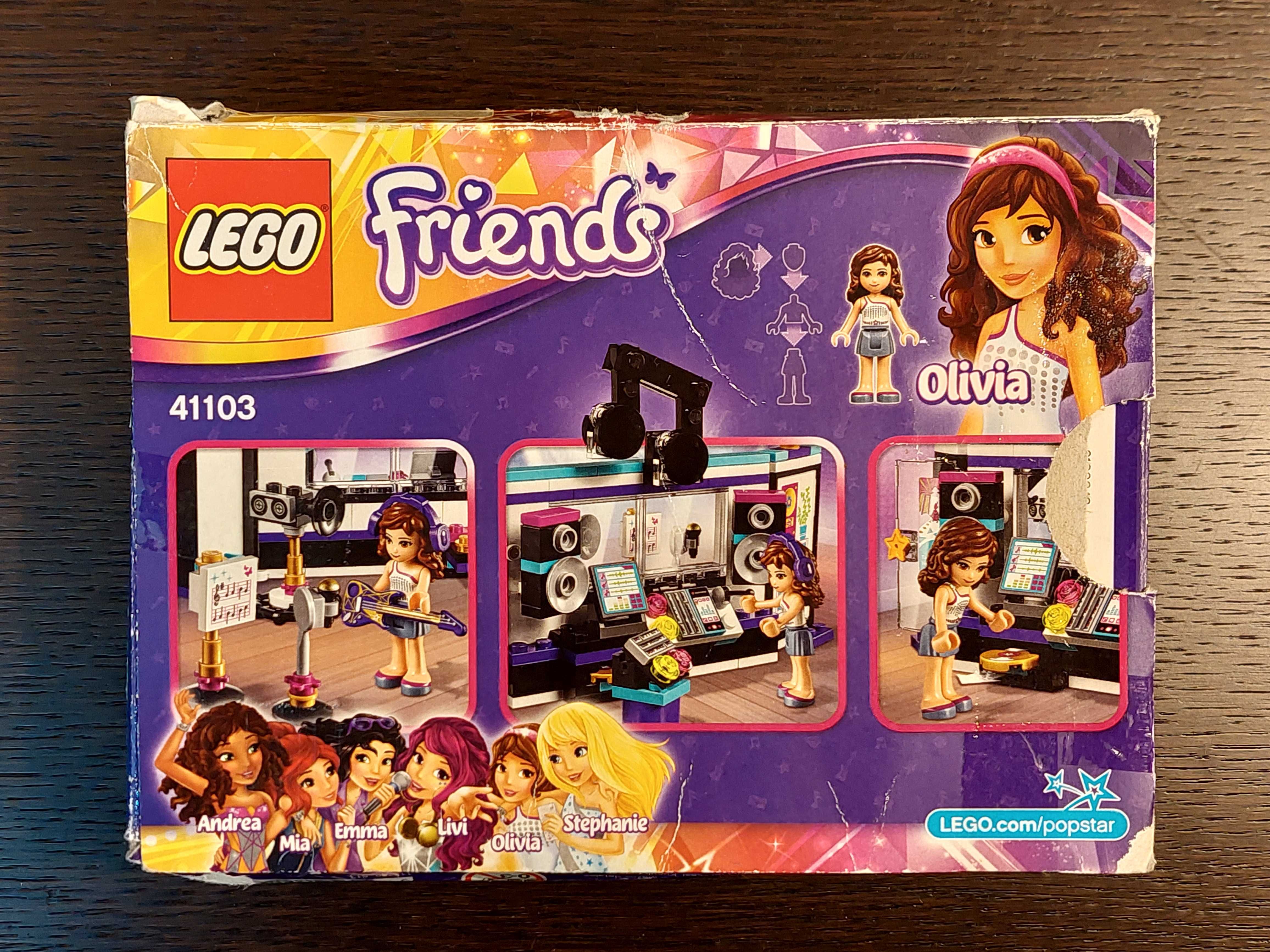 LEGO Friends Поп-звезда в студии звукозаписи (41103) (б/у) ОРИГИНАЛ!