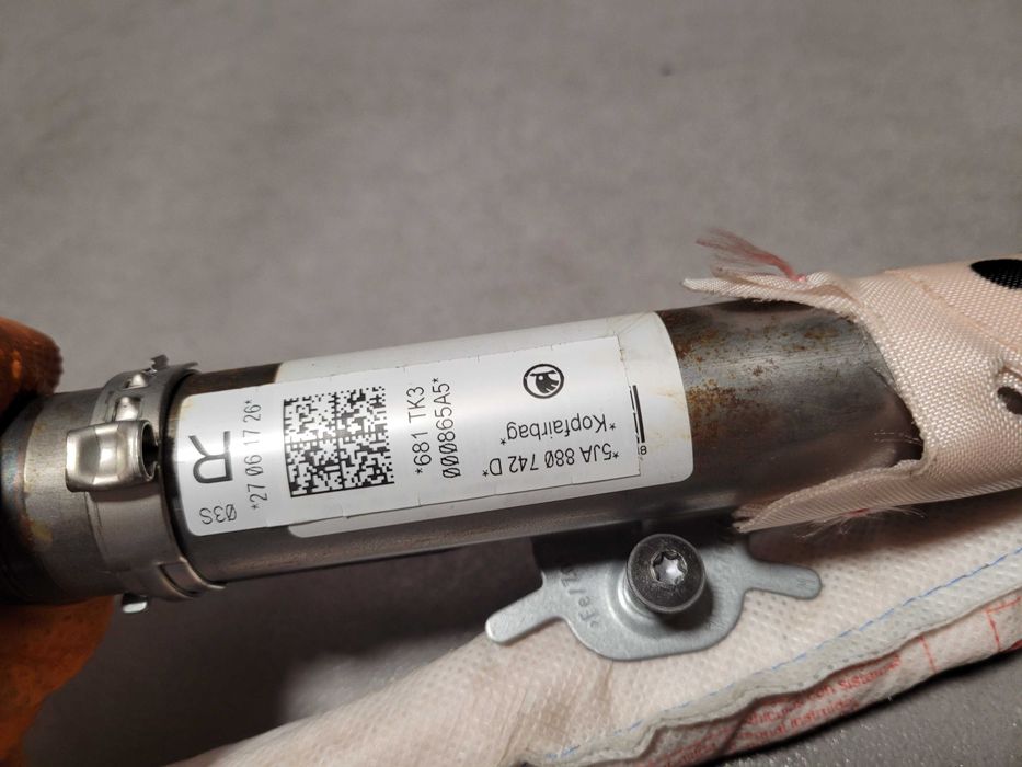 Kurtyna lewa airbag Skoda RAPID Liftback 5JA.880.741D/742D