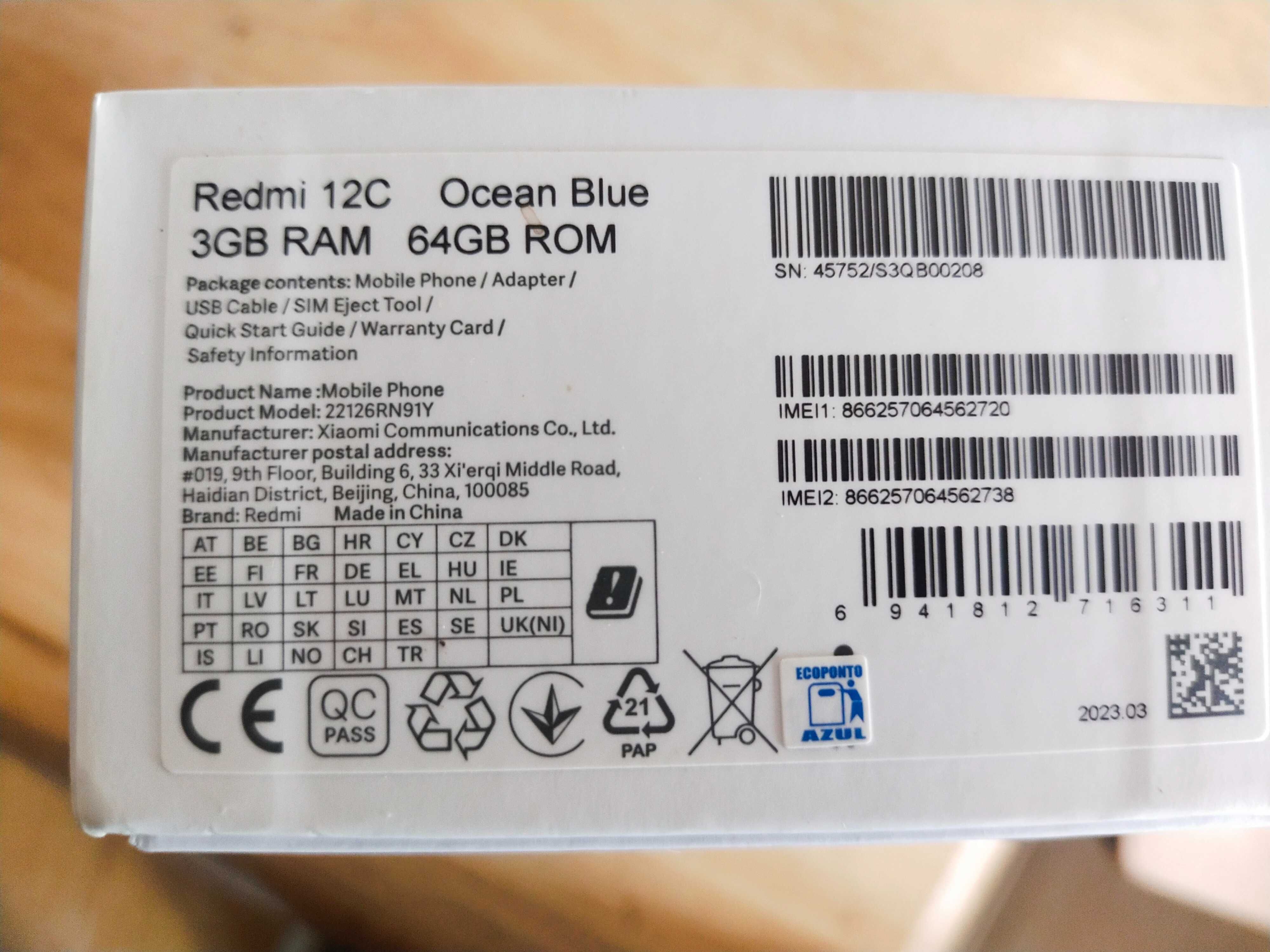 Vendo Xiaomi redmi 12c