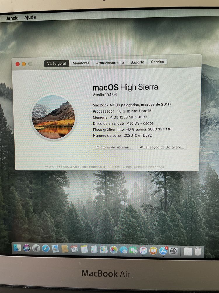 Macbook Air 11” 2011