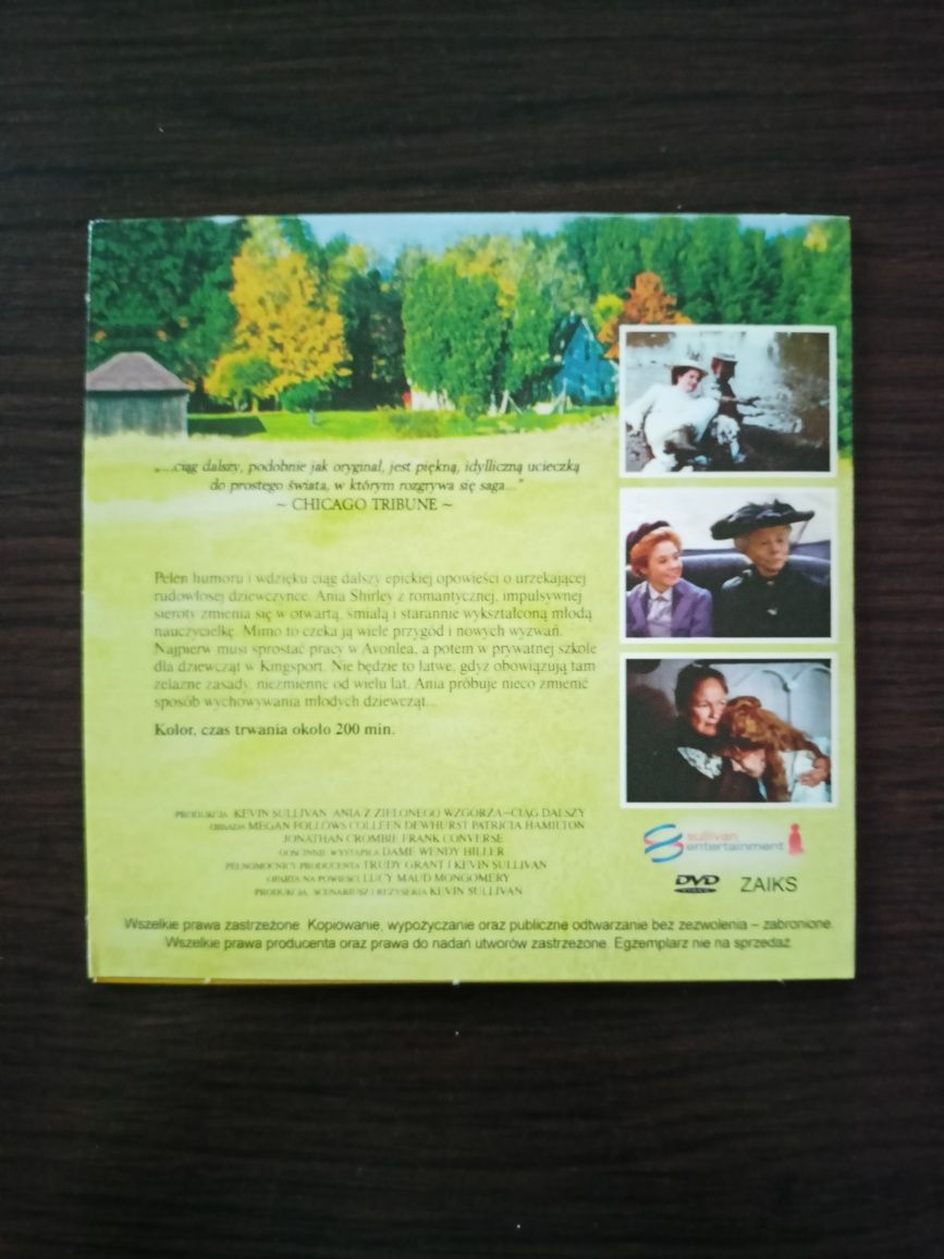 Ania z Zielonego Wzgórza: Dalsze losy - Film DVD STAN IDEALNY