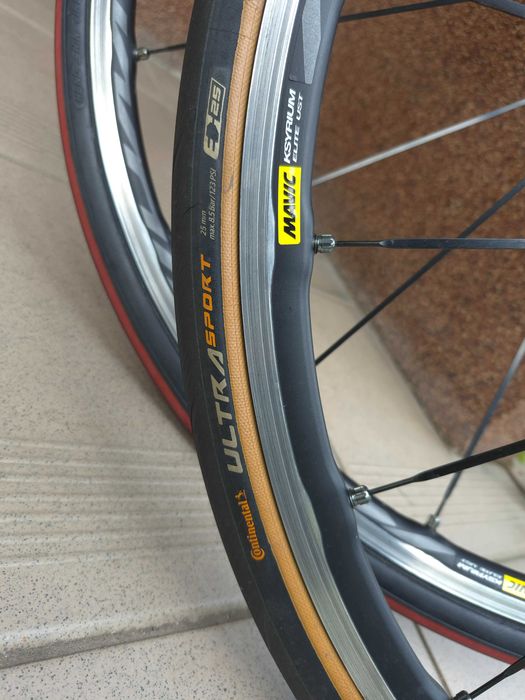 MAVIC KSYRIUM ELITE UST Koła szosowe bębenek Shimano