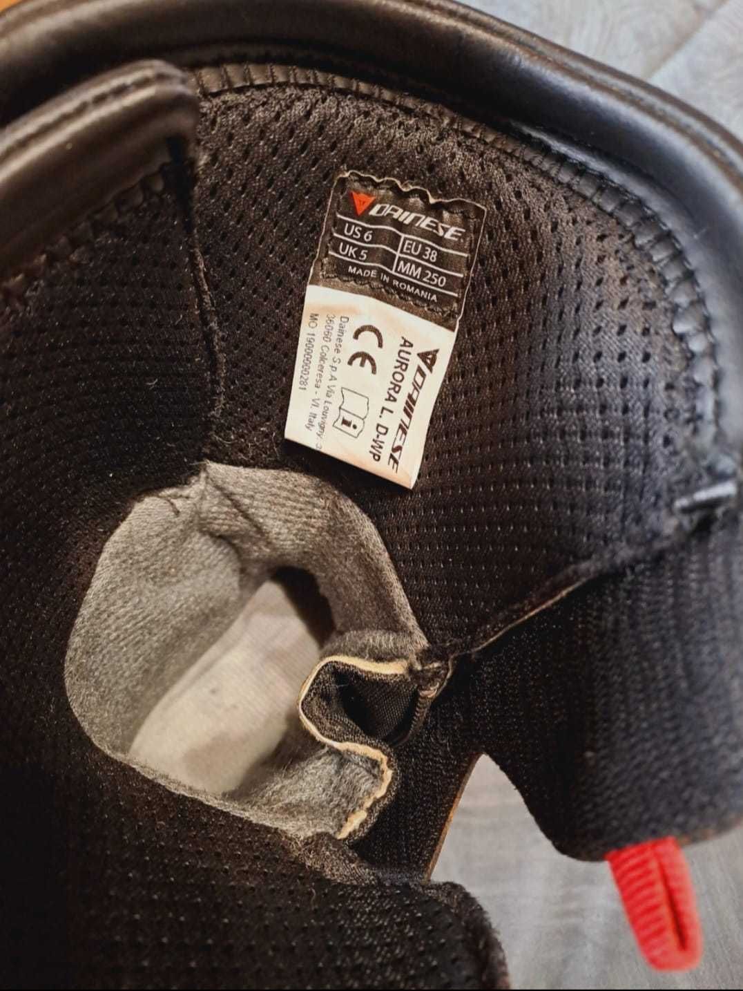 Botas motociclista, senhora, Dainese.