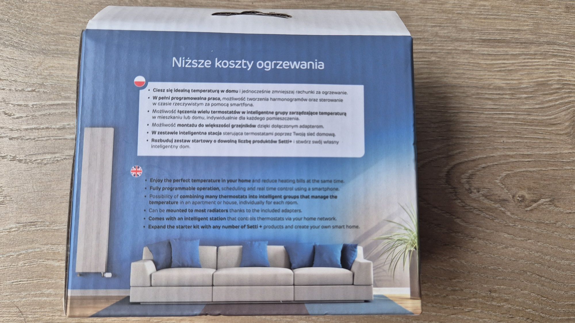 Nowa głowica termostatyczna + bramka Zigbee Setti+ TRV350