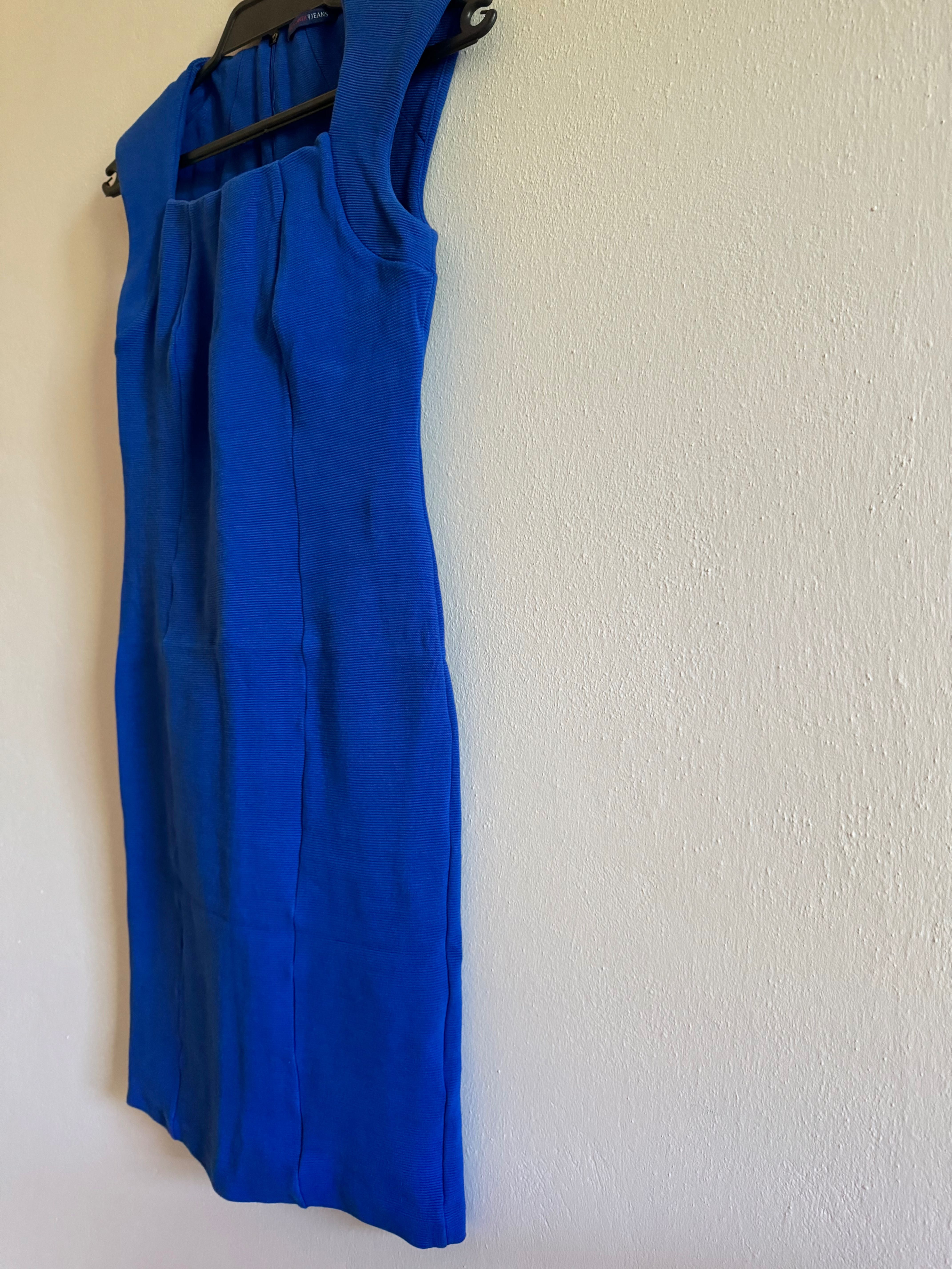 TRUSSARDI JEANS  chabrowa sukienka