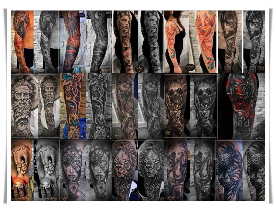 Tatuaże, tattoo, studio tatuaży