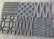 Aglomerado Negro de Cortiça Expandida DECORATIVA (Vários Padrões)