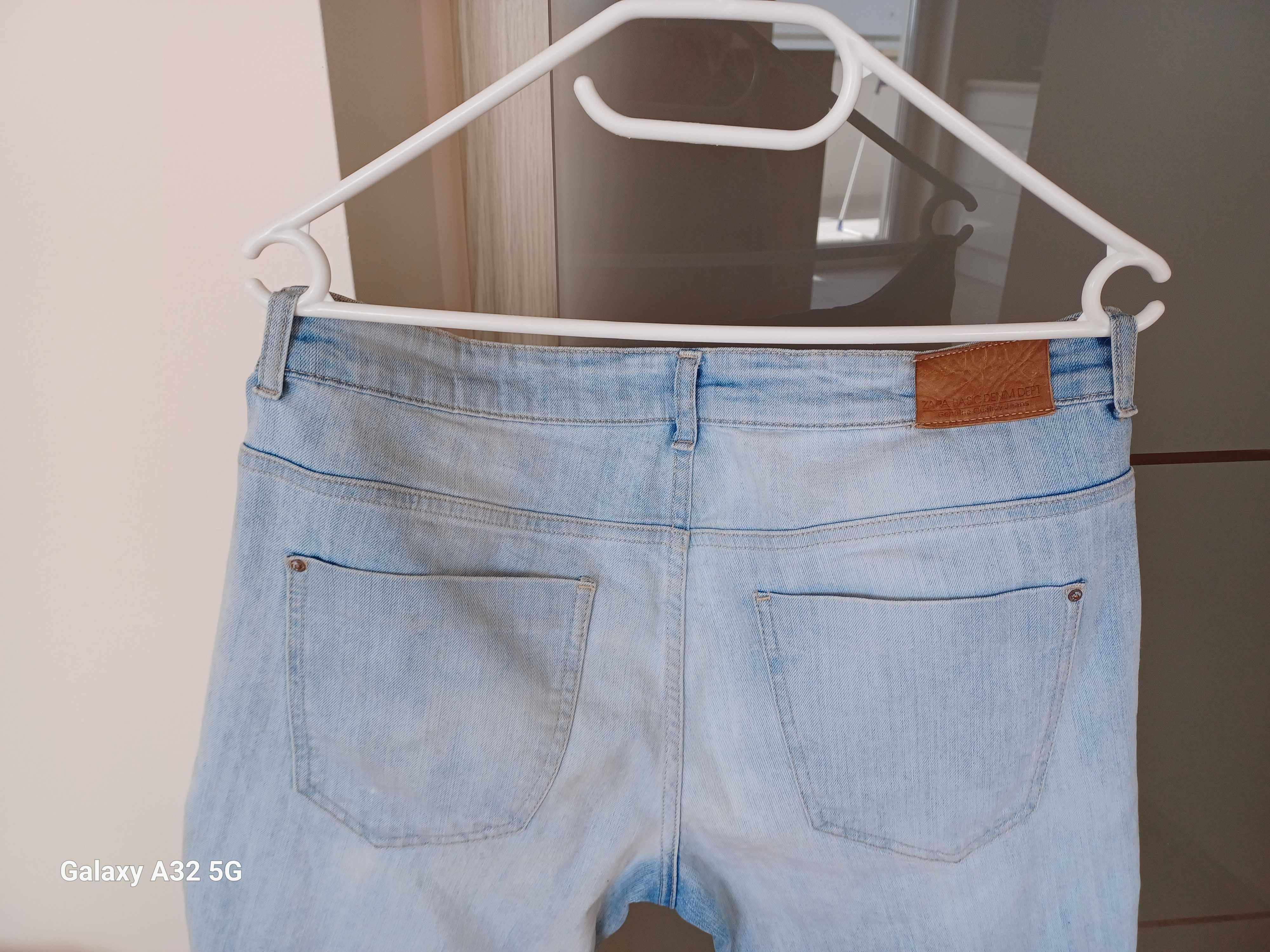 w32. Męskie jeansowe Spodnie Skinny marki Zara rozmiar XXL.