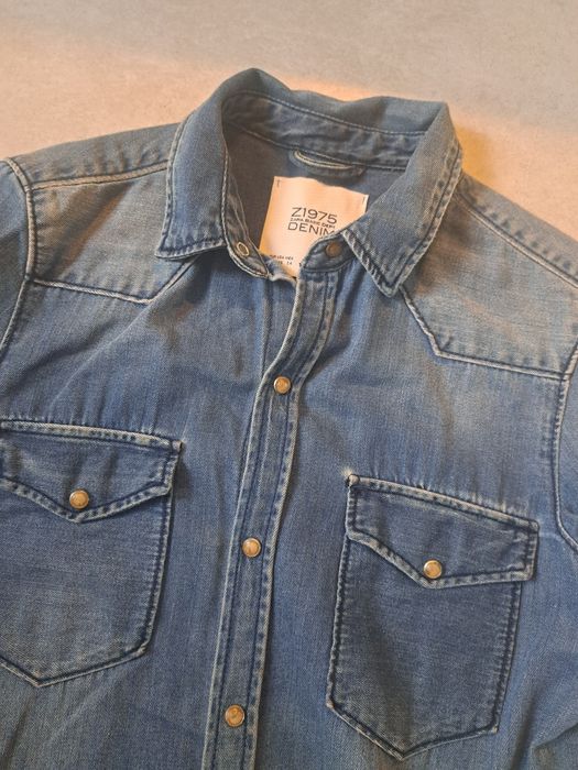 Koszula jeansowa damska ZARA rozm. XS