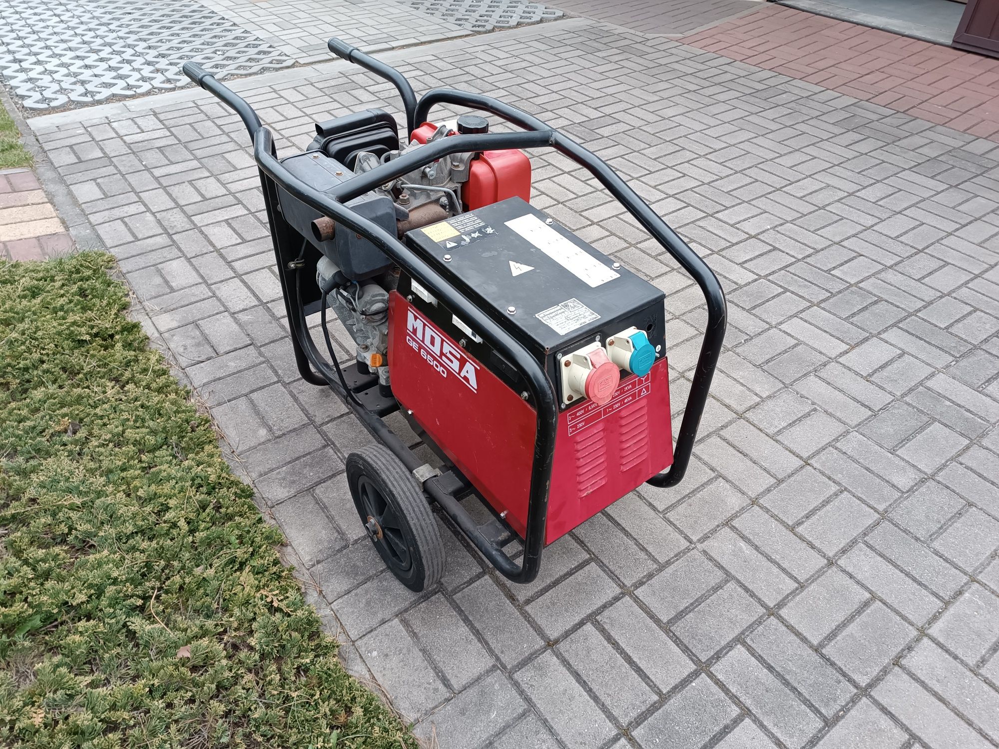 Agregat prądotwórczy diesel 6,5 kW MOSA GE 6500