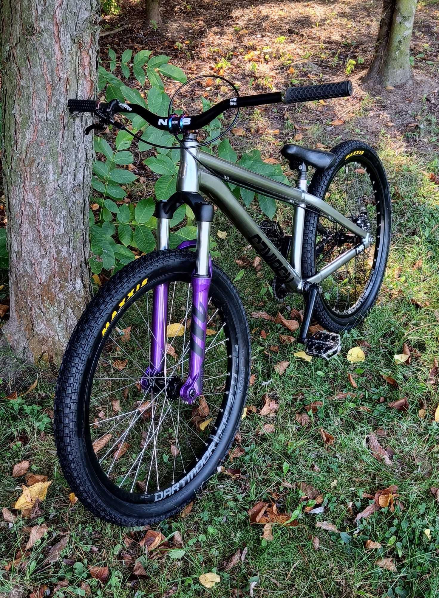 Rower NS BIKES DECADE V2 dark chrome dirt, mtb [części dartmoor, hope]