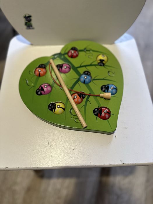 Книга з віконцями мозаїка риболовля вкладиш сортер ігри на липучках