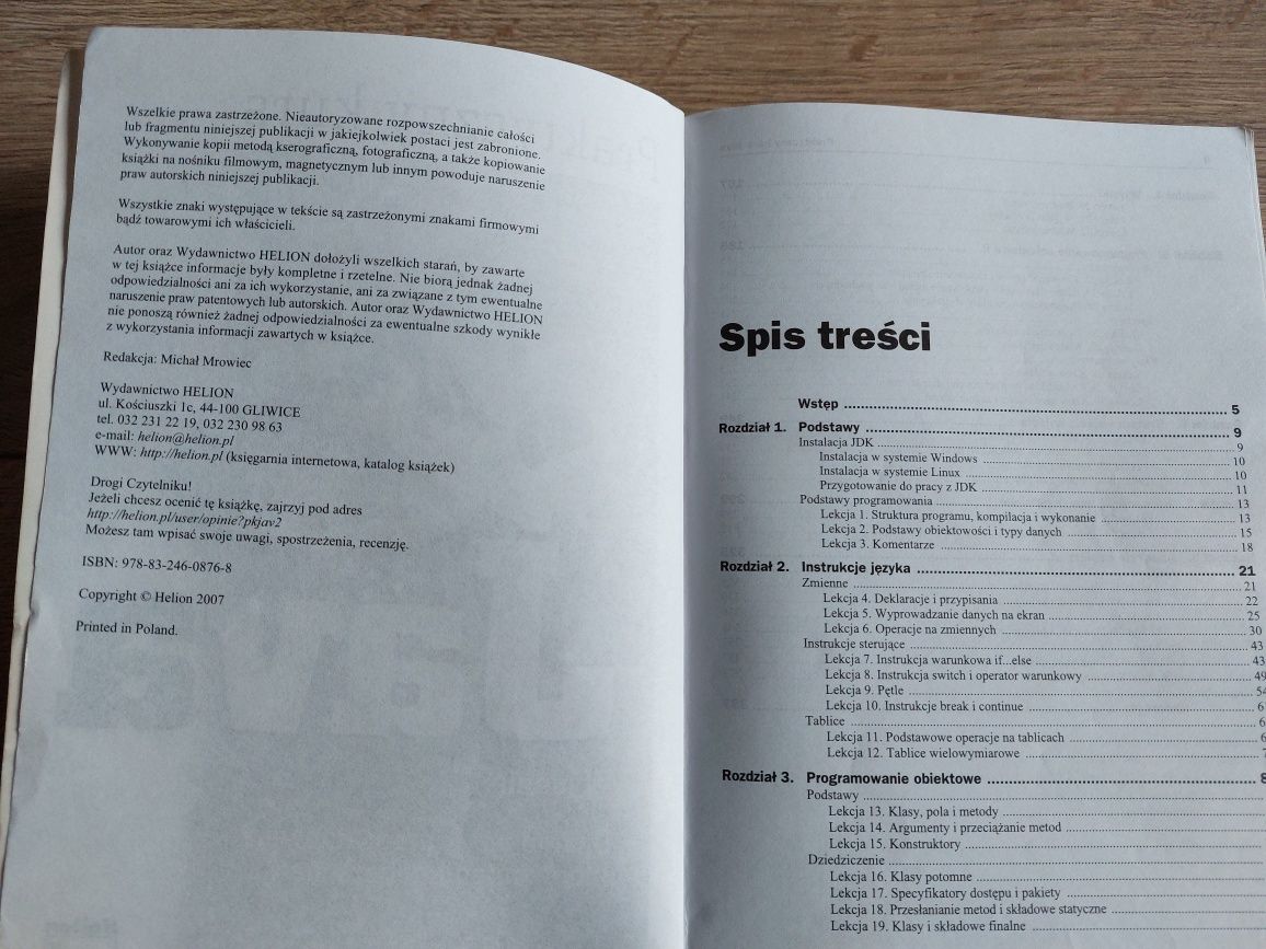 Praktyczny kurs JAVA wydanie II