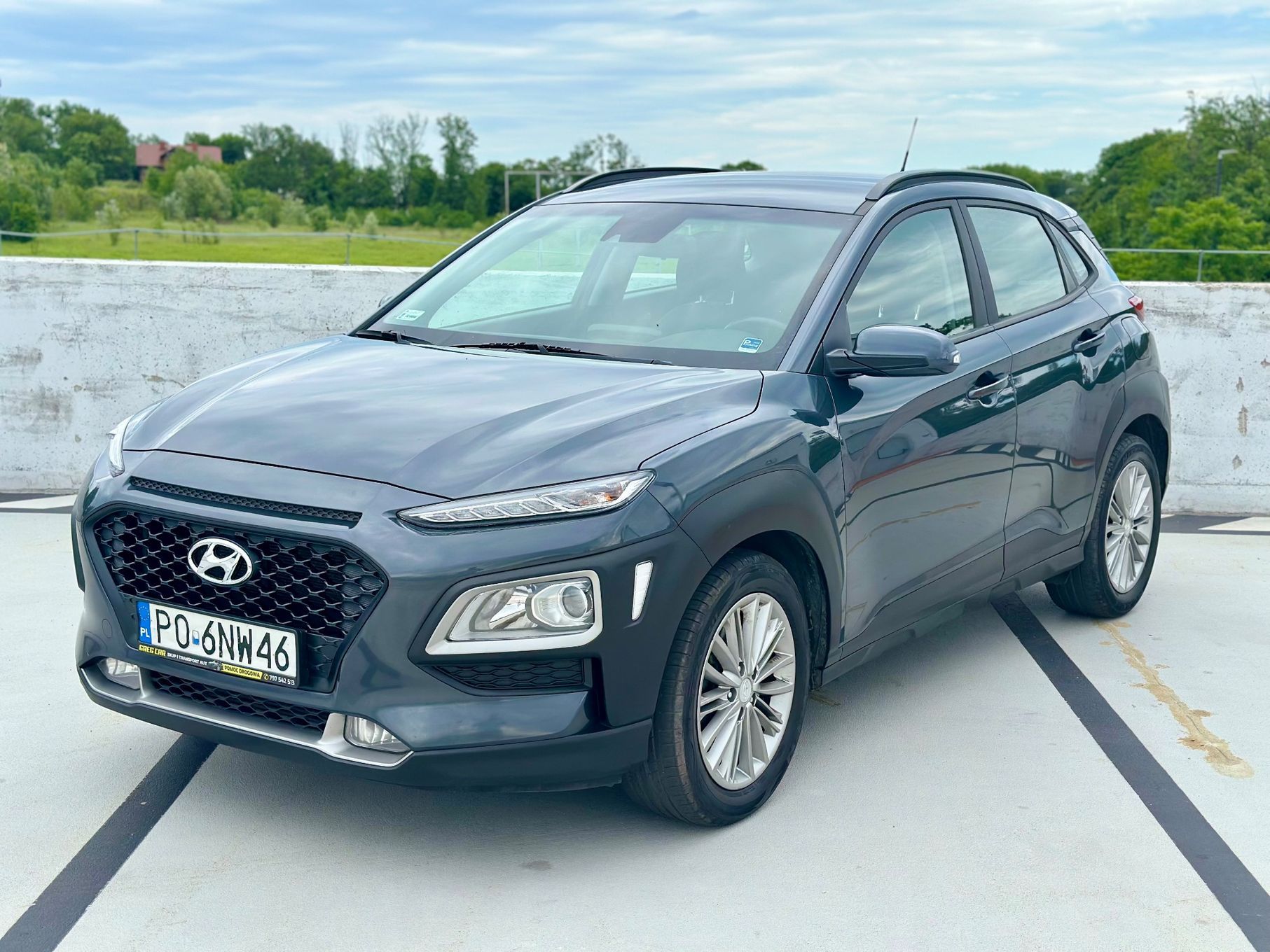 Hyundai Kona Hyundai Kona 1.6T-GDI 177KM Automat POLSKI SALON 1 właściciel*ASO*