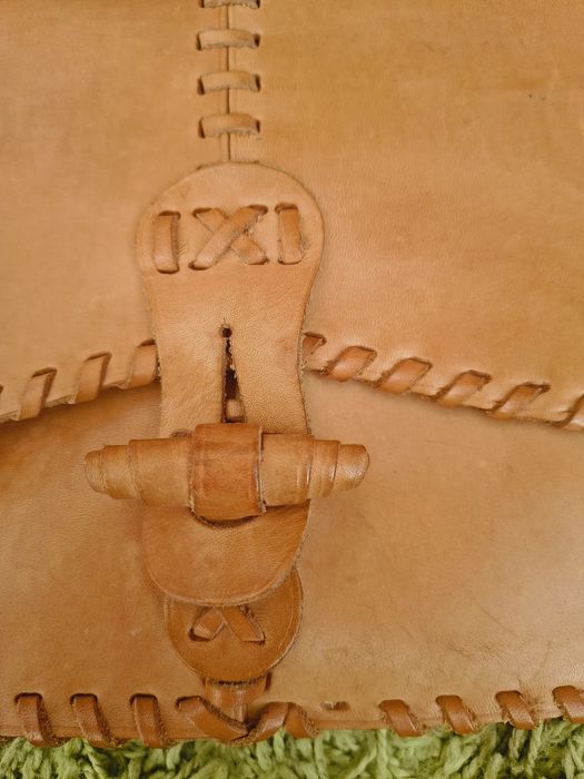 Torebka kopertówka, skóra bydlęca blank 25zł