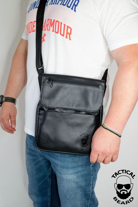 Тактична, шкіряна сумка