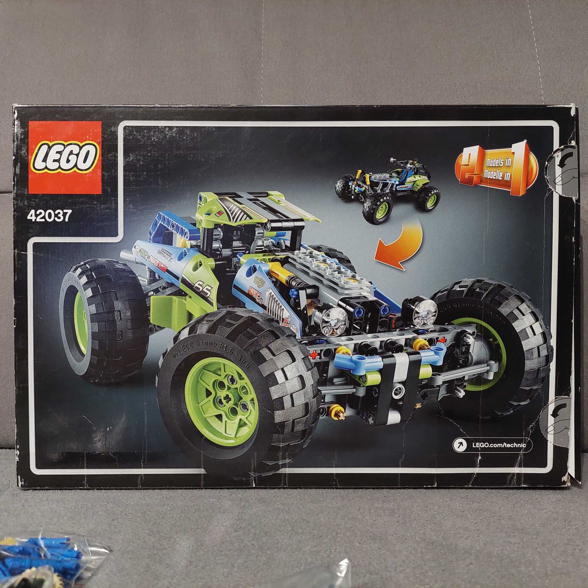# zestaw 2w1  LEGO Technic 42037 Terenówka, komplet - TANIO #