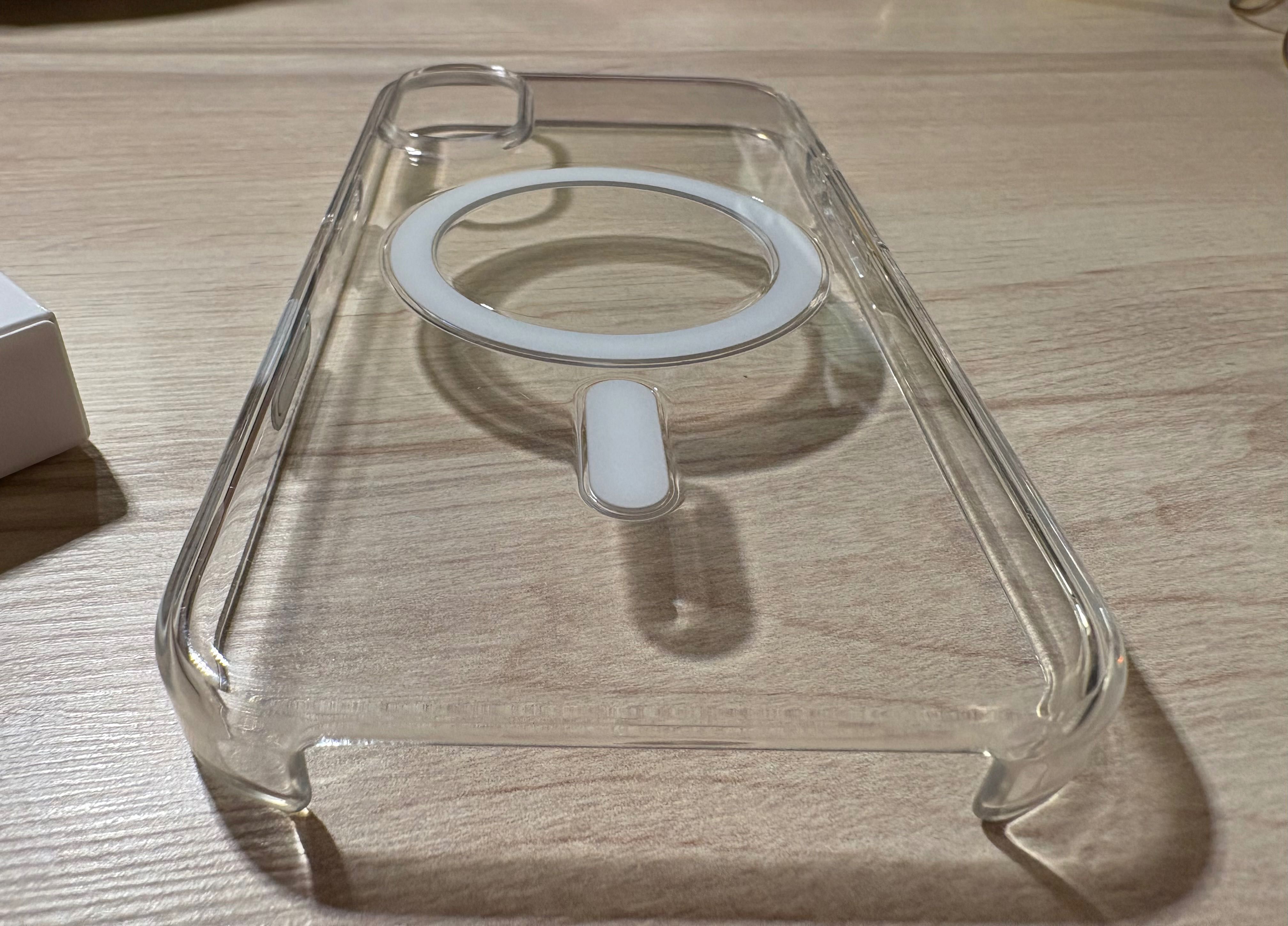 Etui clear do IPhone 16