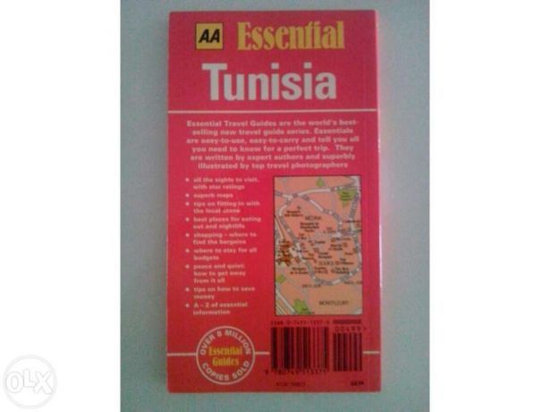 Guia da Tunísia em Inglês (portes incluídos)