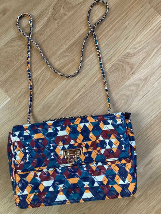 Multikolorowa torebka damska Kazar