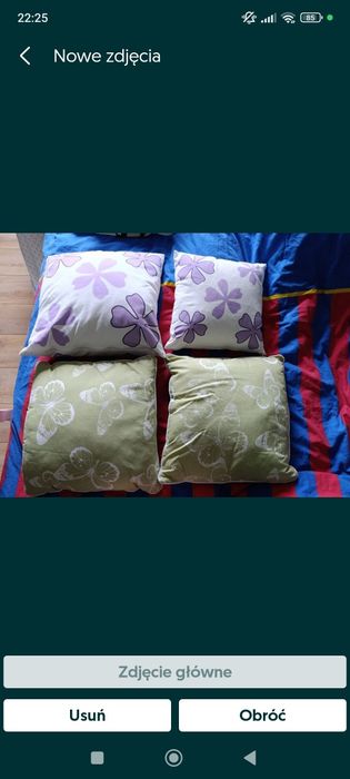 Komplet poduszek 4 sztuki