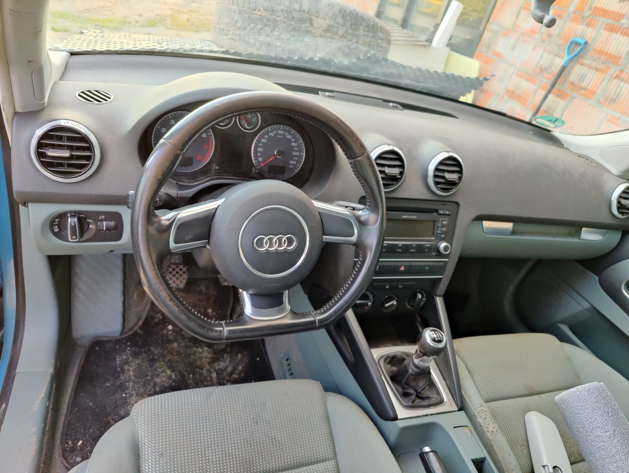 Deska kokpit airbag Audi a3 s3 8p lift