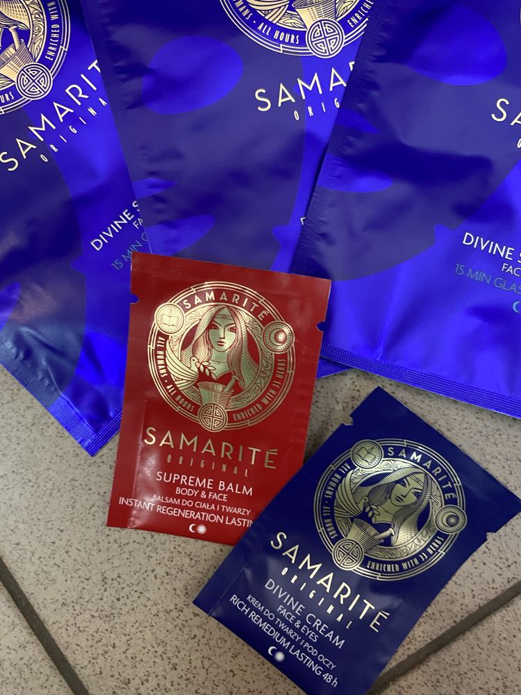 Samarite  mask zestaw  3 szt + gratisy