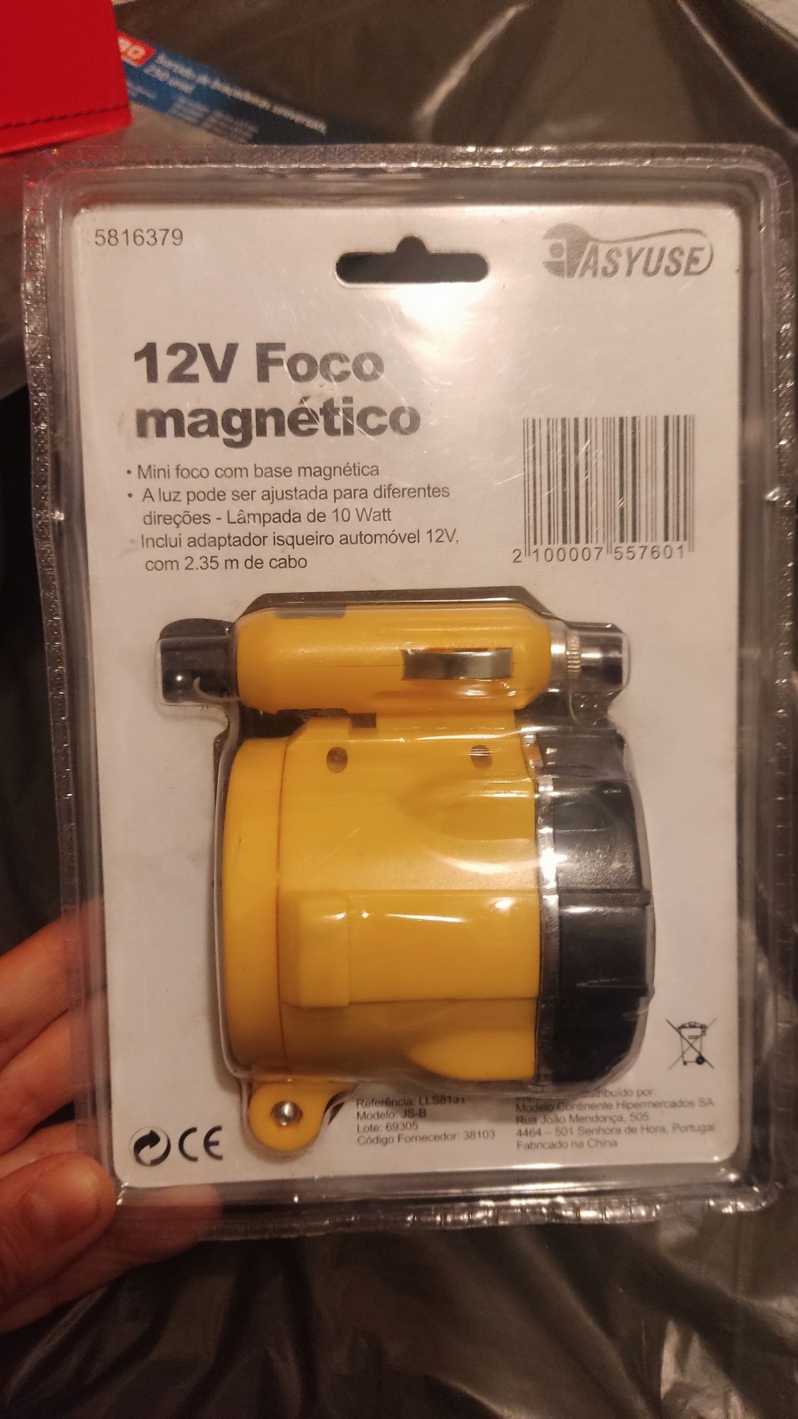 12 v foco magnético