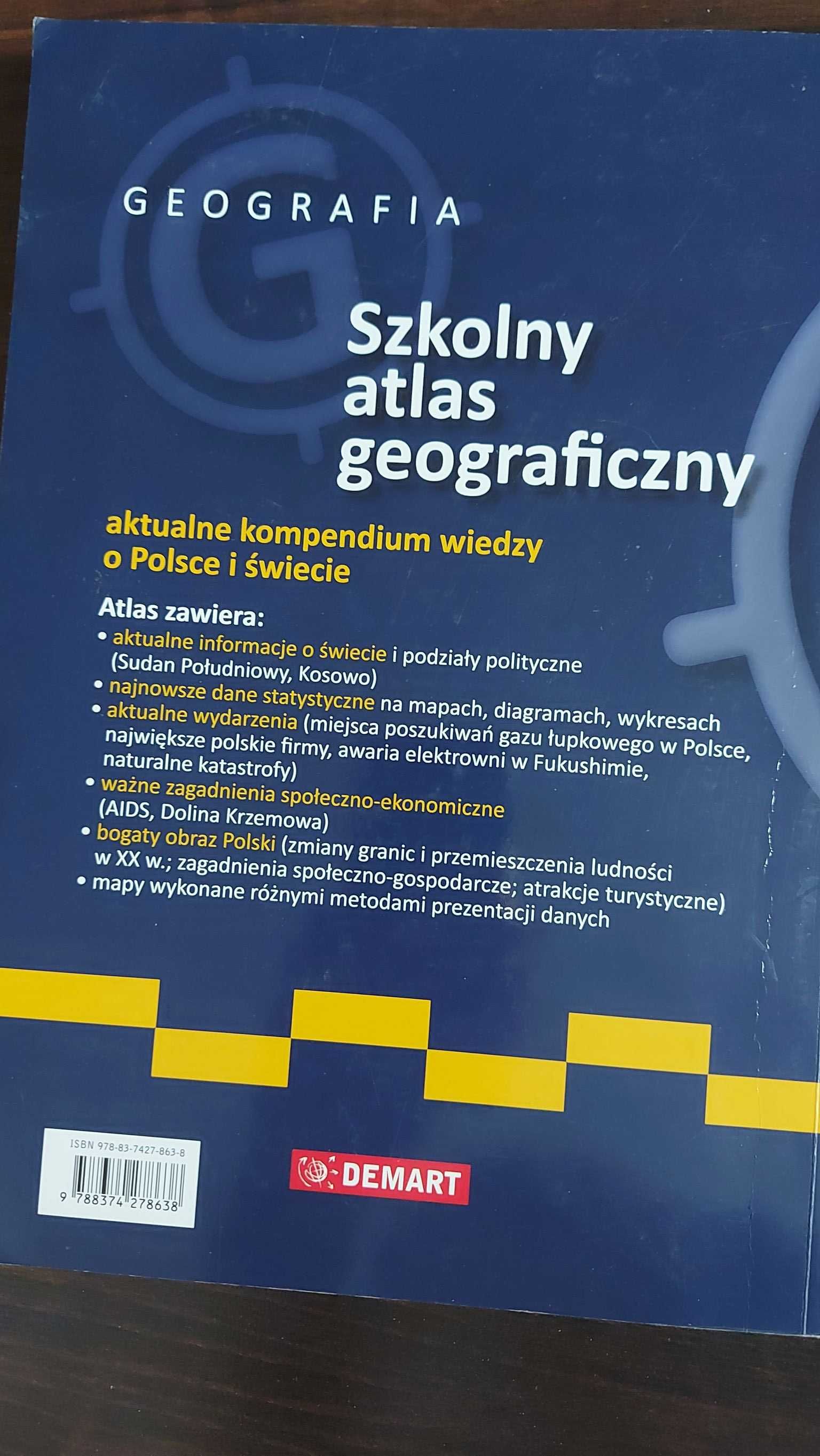 Szkolny atlas geograficzny