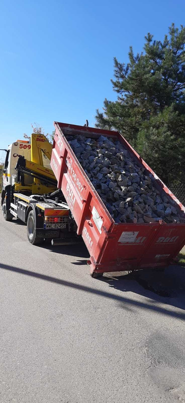 TANI Wywóz Gruzu Warszawa Kontener Na Gruz Worki BIG BAG Śmieci