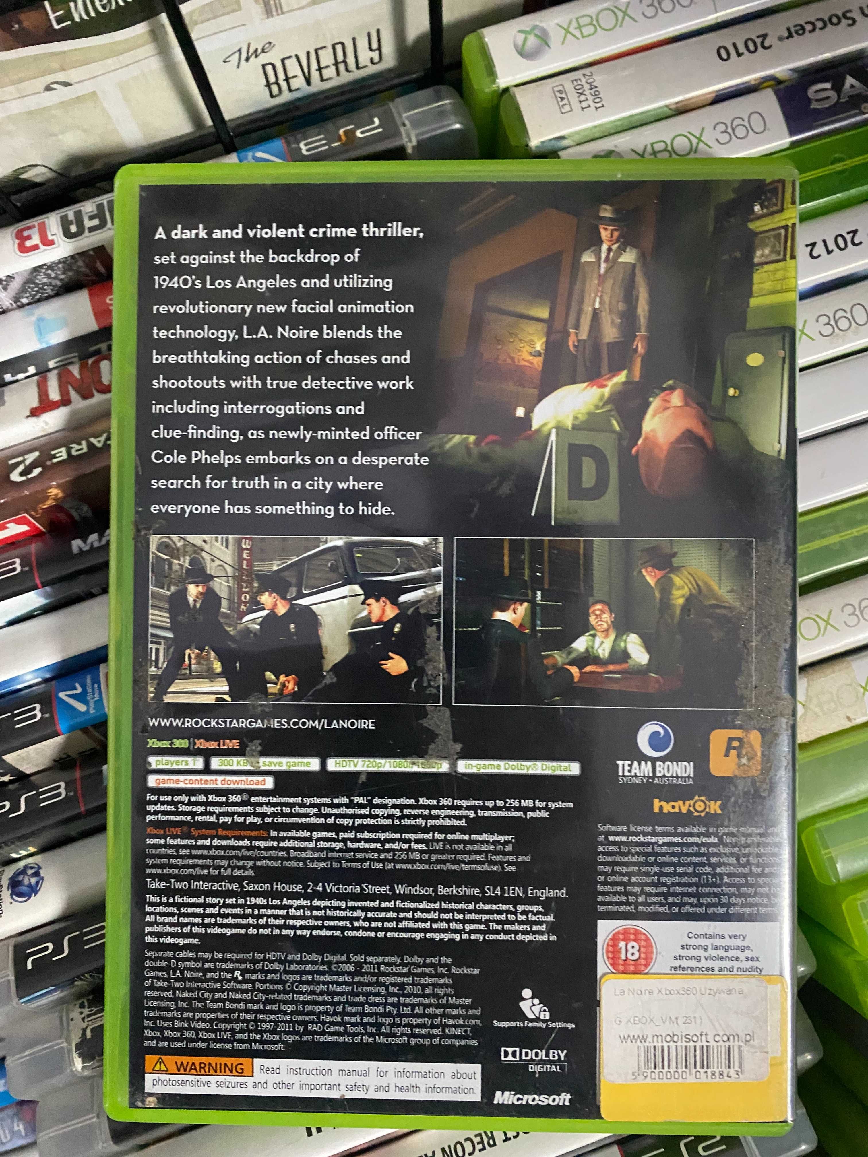 L.A. Noire|Xbox 360