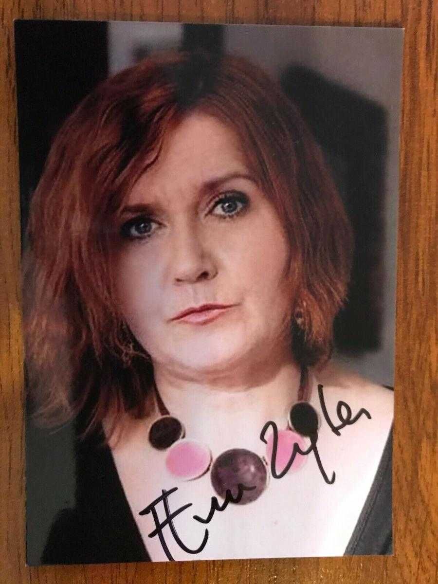Aktorka Ewa Ziętek, zdjęcie z autografem 10x15